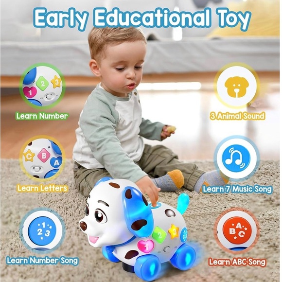 Bilingual Musical Puppy Toy - Picture 4 of 5